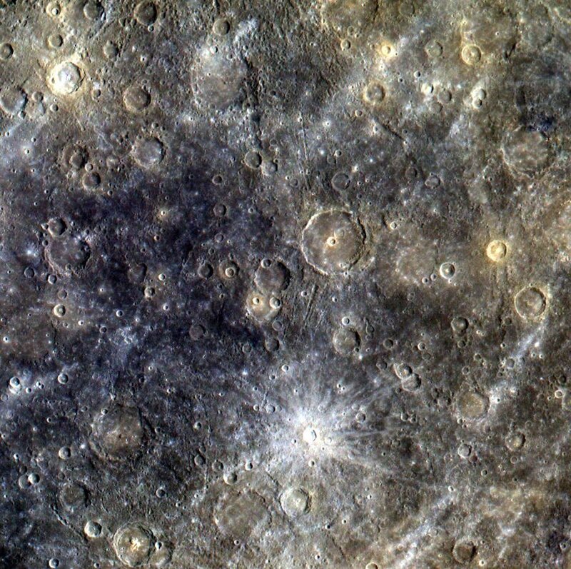 Cratered Planetary Surface — Gray, Desolate, Photograph