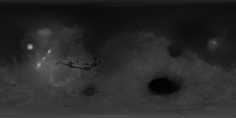 Cratered Surface — Gray