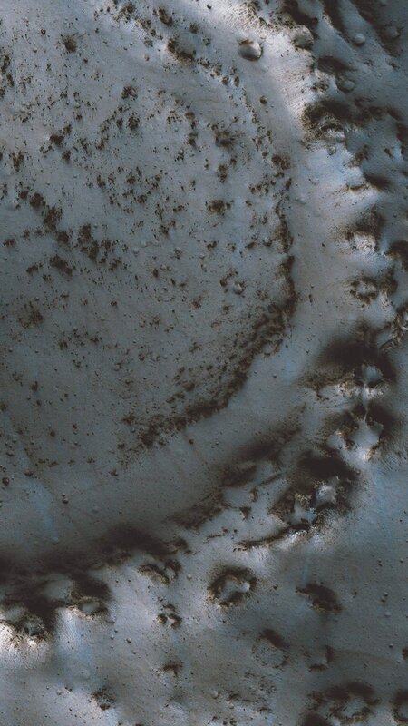 Cratered Surface