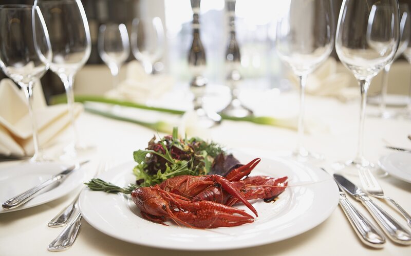 Crayfish on a Plate