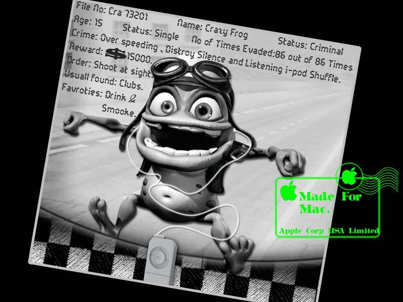 Crazy Frog Character