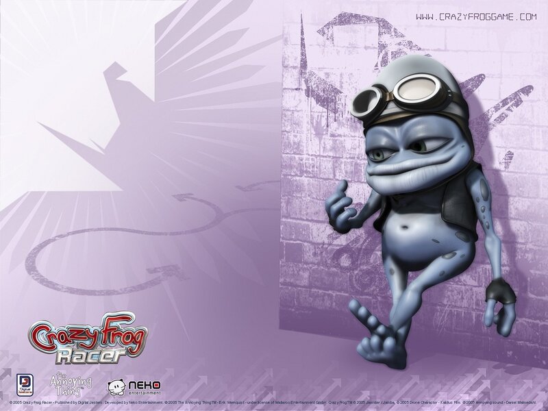 Crazy Frog Racer character art
