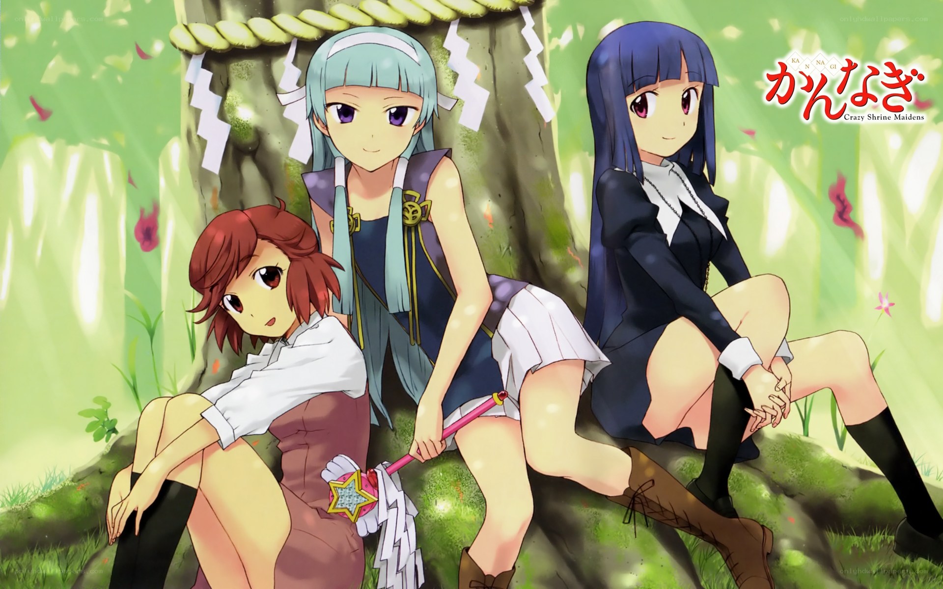 Crazy Shrine Maidens characters