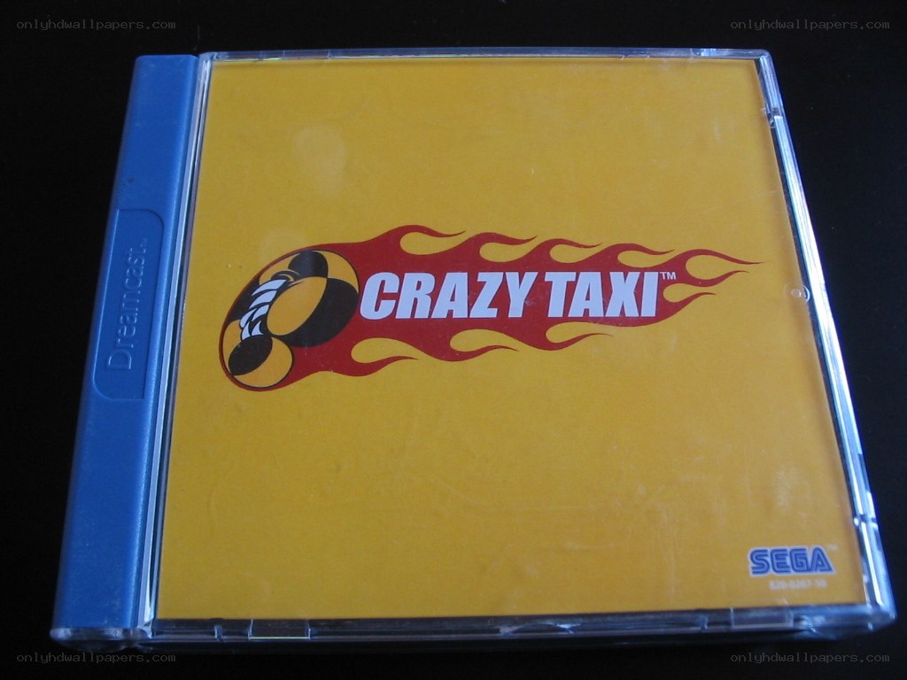 Crazy Taxi game case