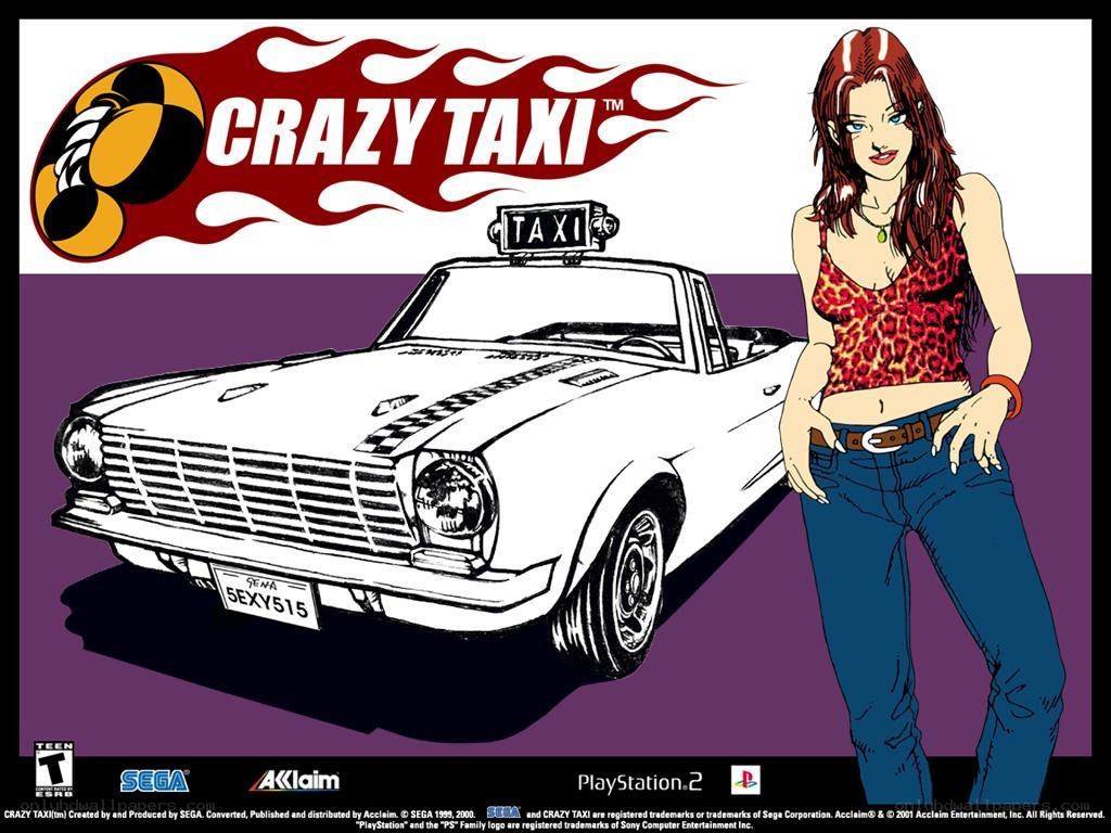 Crazy Taxi game cover art
