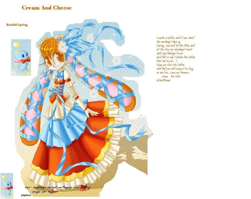 Cream And Cheese character art