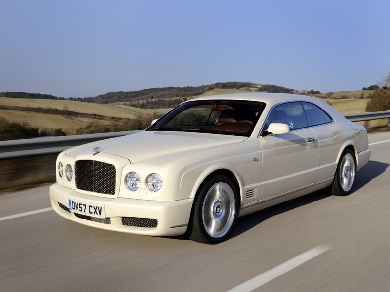 Cream Bentley Coupe