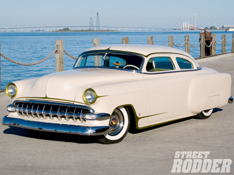 Cream-colored Classic Car — Cream, Serene