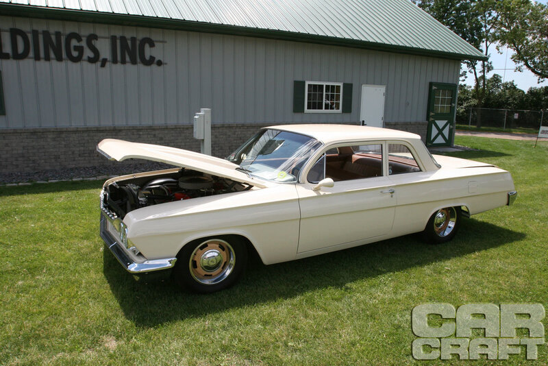 Cream-colored Classic Car