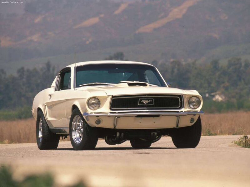 Cream-colored Muscle Car — Cream, Serene