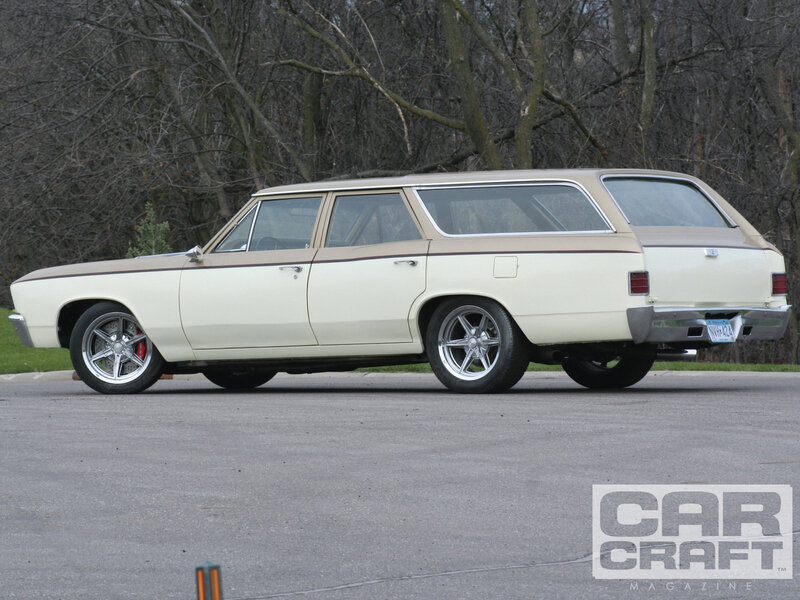 Cream-colored Station Wagon