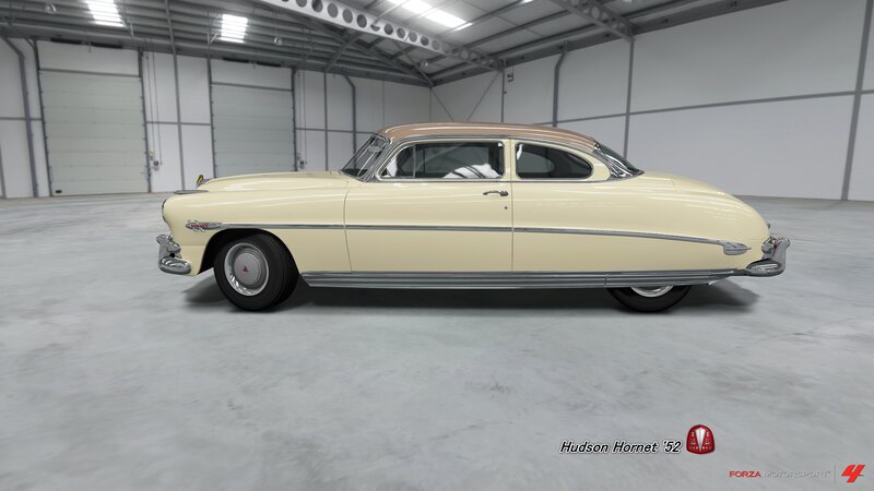 Cream-colored Vintage Car — Cream, Neutral, 3d Render, Garage