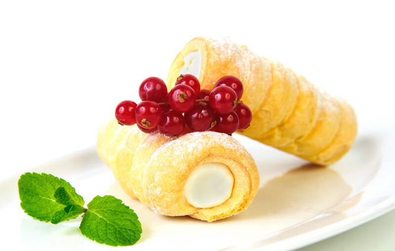 Cream-filled Pastries
