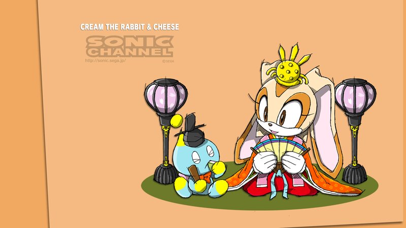 Cream the Rabbit and Cheese