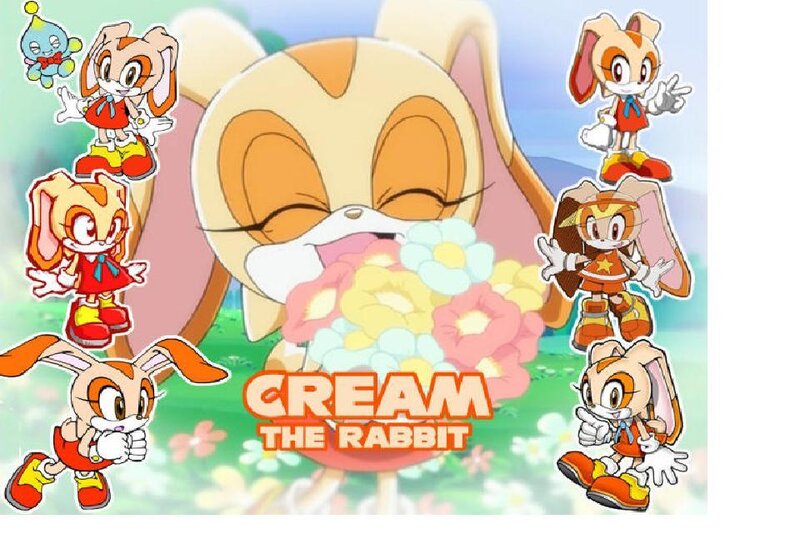 Cream the Rabbit character art