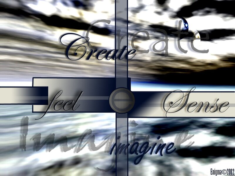 Creative expression collage
