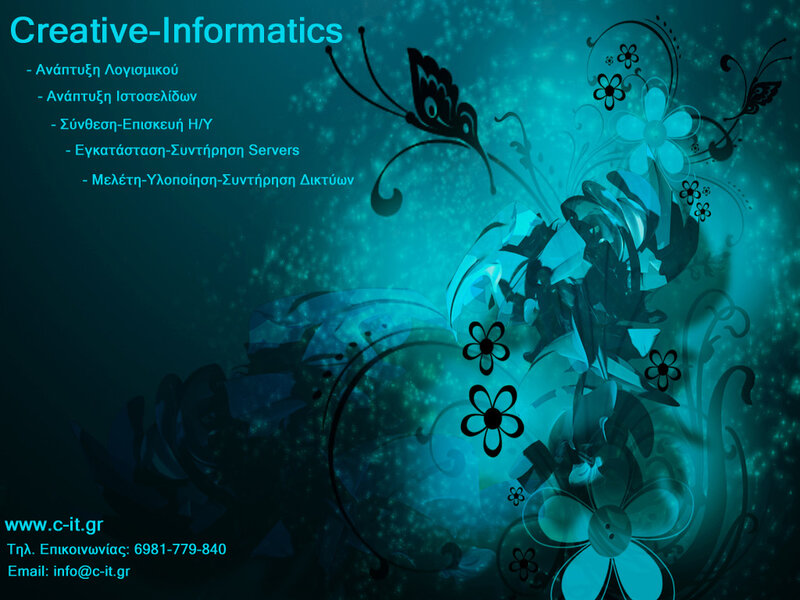 Creative-Informatics company slide