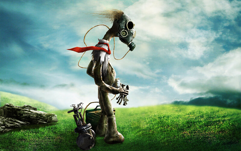 Creature in Gas Mask