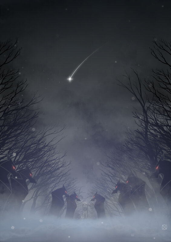 Creatures in a Foggy Forest