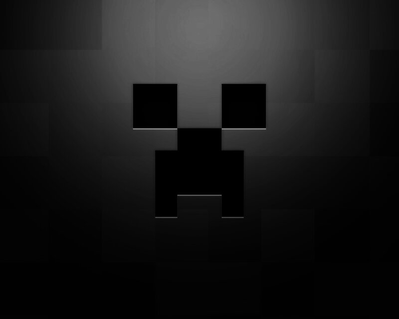 Creeper Face — Black, Dark