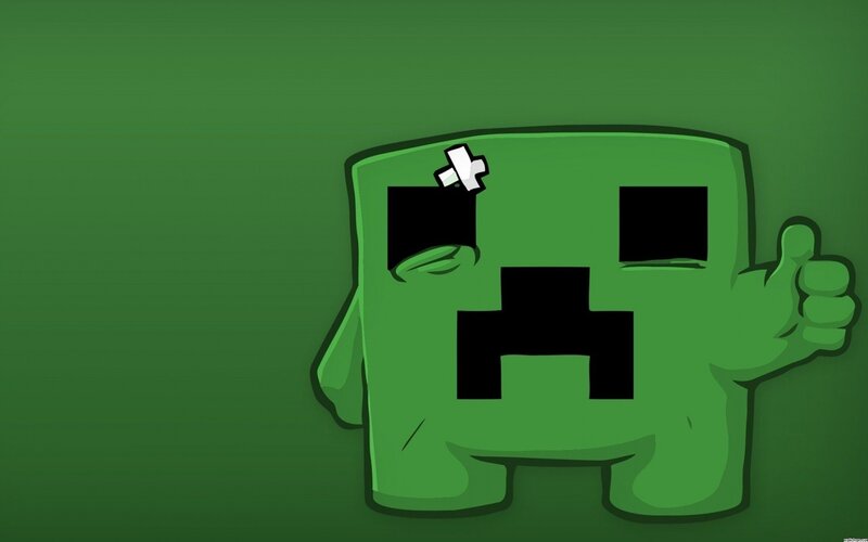 Creeper giving thumbs up