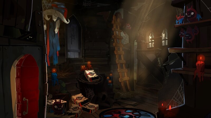 Creepy Attic Room