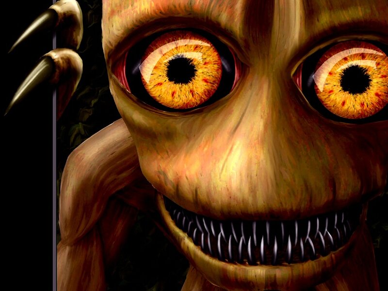 Creepy Creature Face