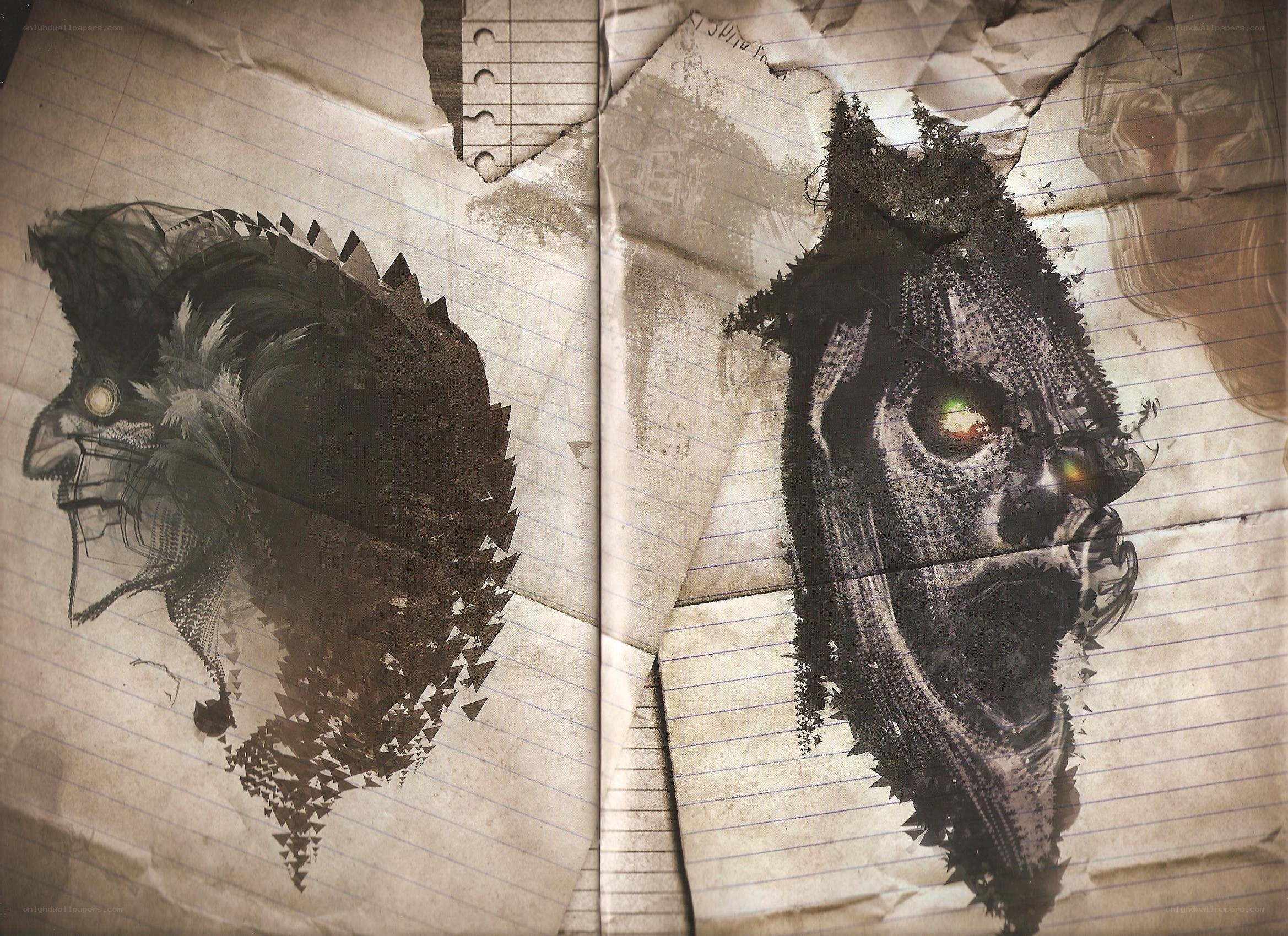 creepy creature sketches