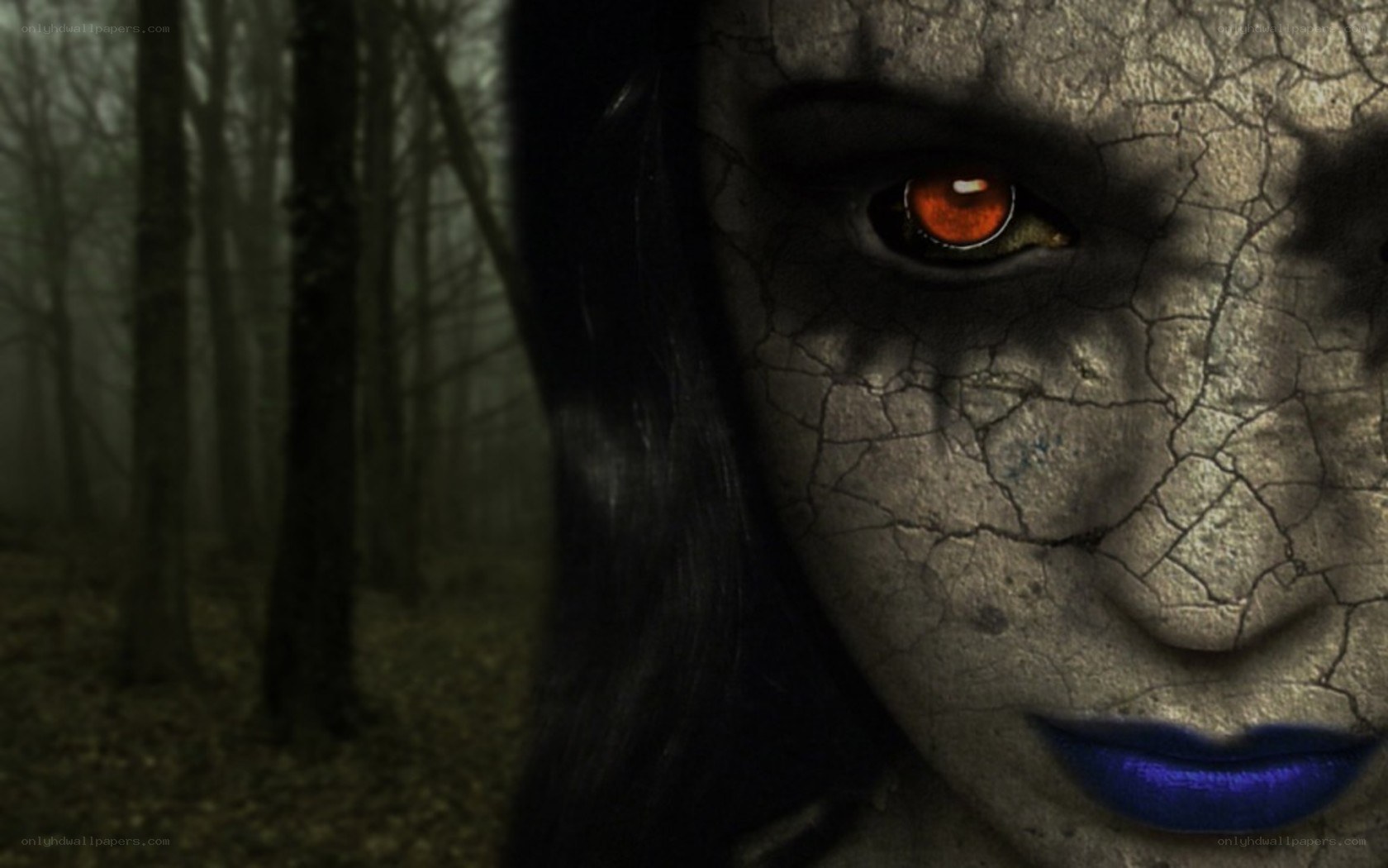 creepy forest creature