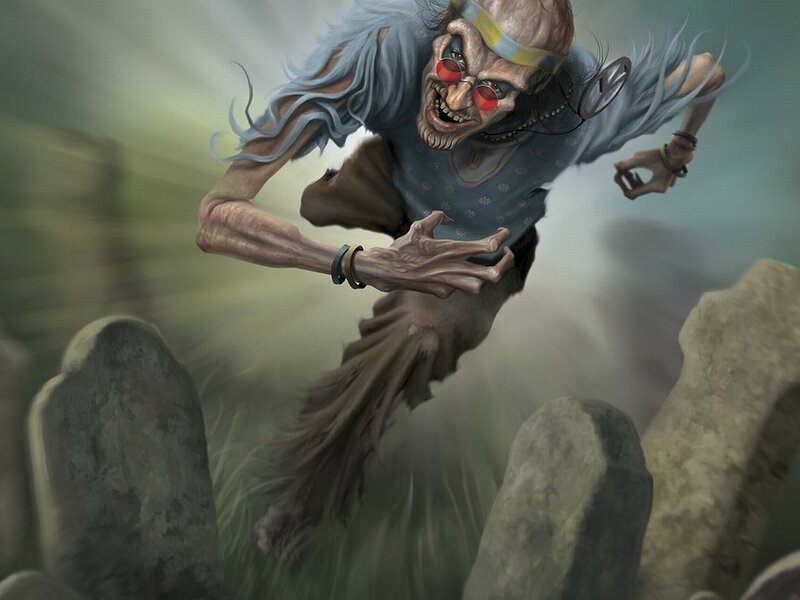 Creepy Old Witch