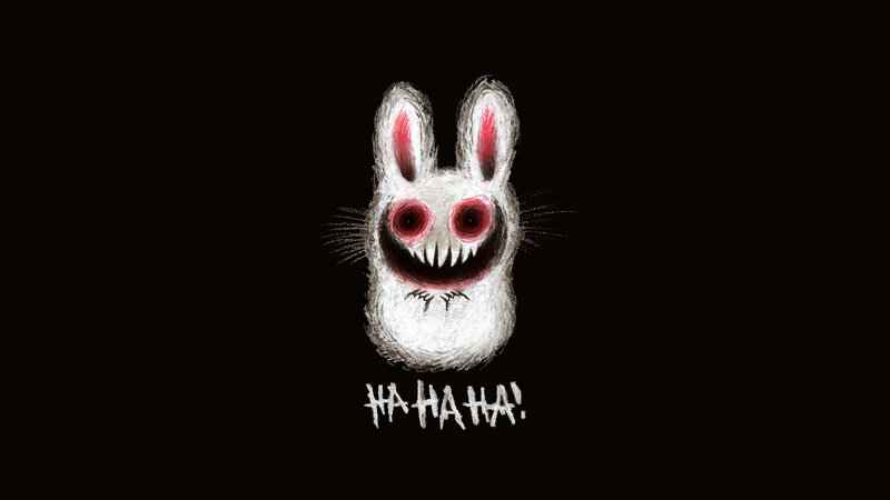 creepy rabbit monster