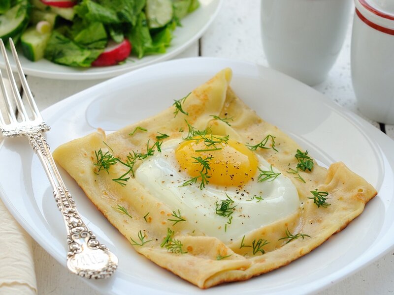 Crepe with Egg
