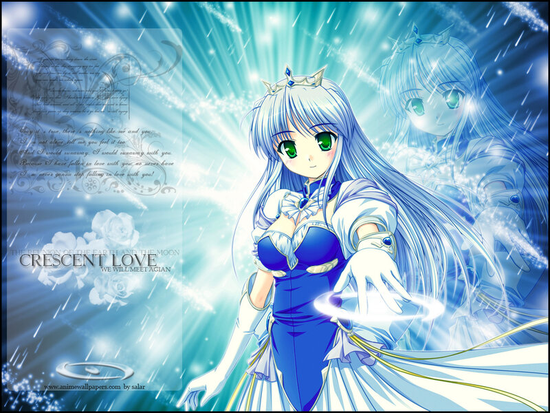 Crescent Love anime wallpaper