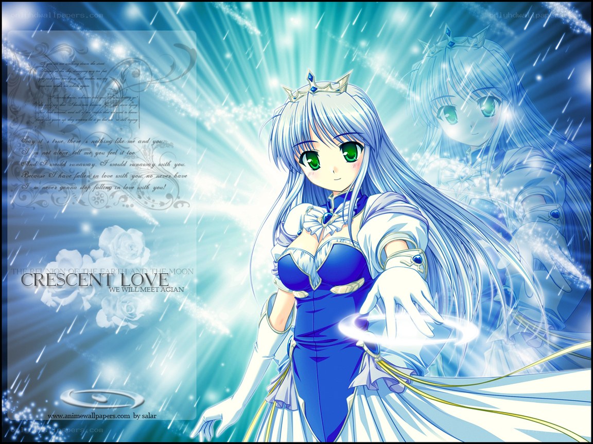 Crescent Love anime wallpaper