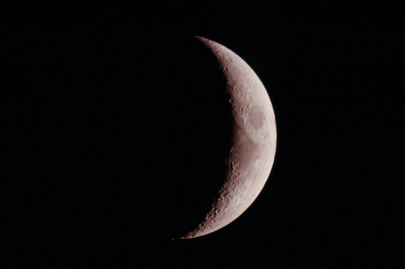 Crescent Moon — Gray