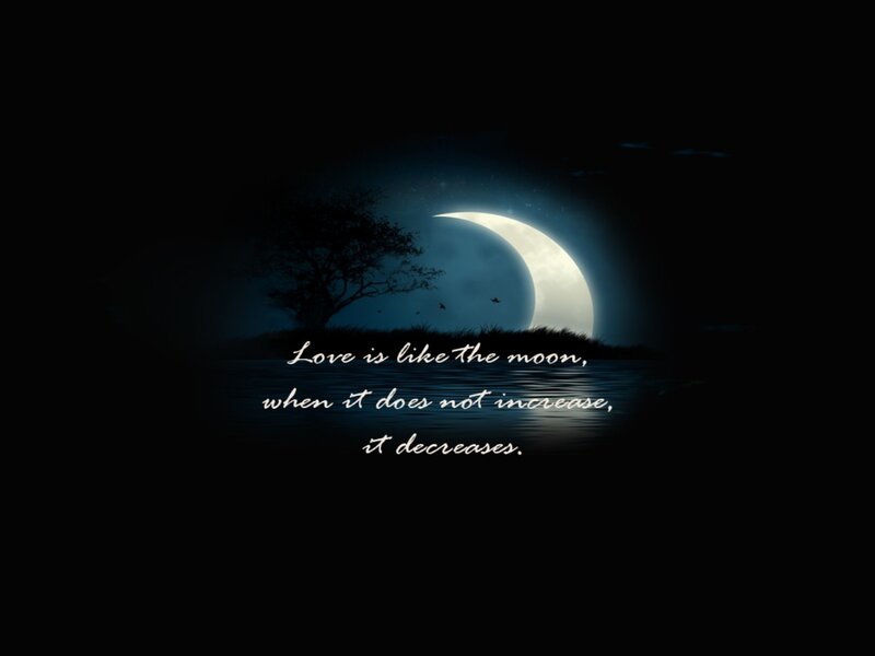 Crescent Moon over Water — Black