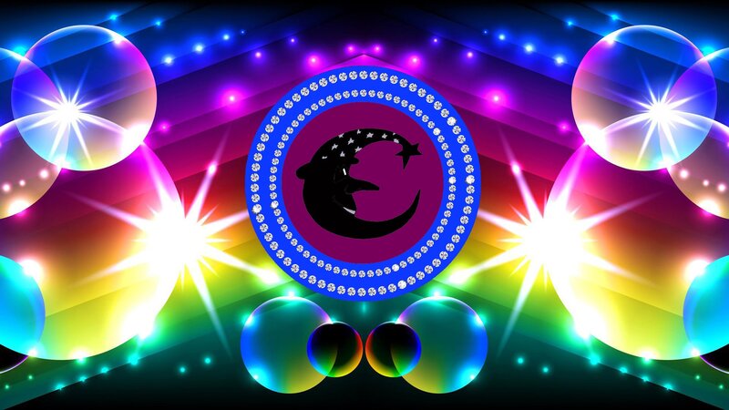 Crescent Moon with Stars