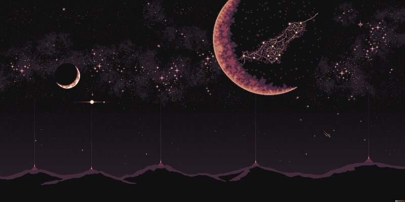 Crescent Moons and Stars