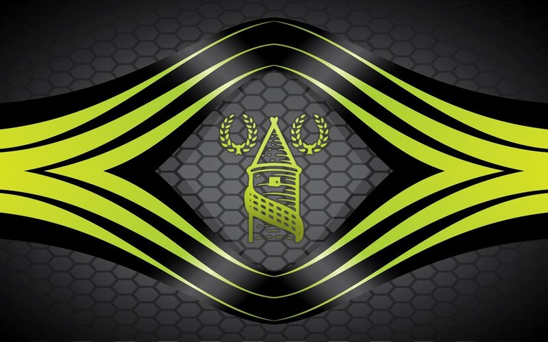 Crest with Tower and Laurels