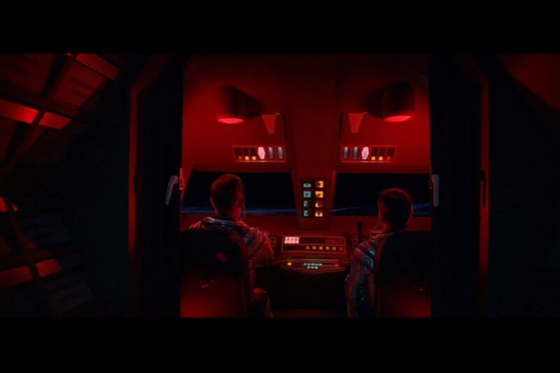 Crew in a spacecraft cockpit