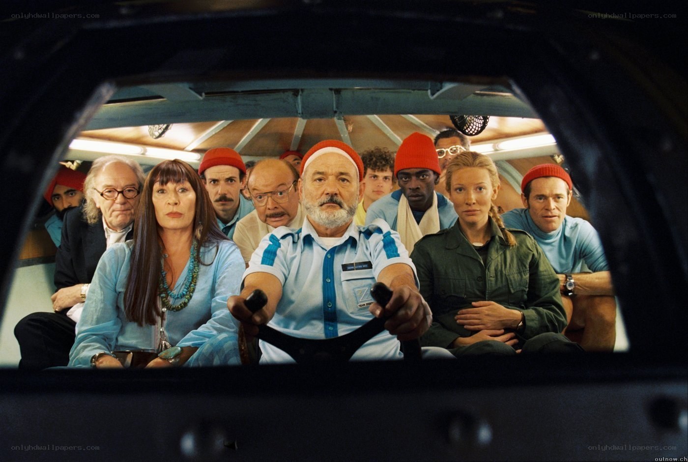 crew in a submarine