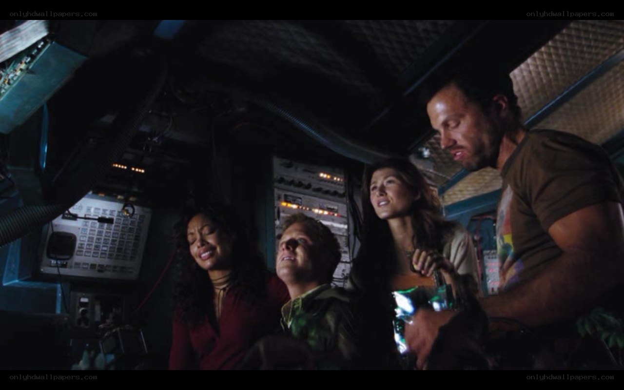 crew in spacecraft cockpit