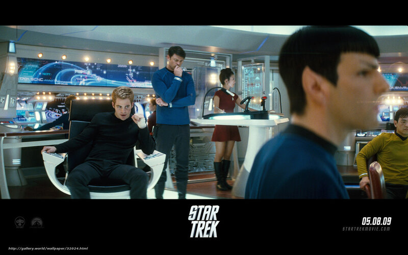 Crew in Starship Bridge