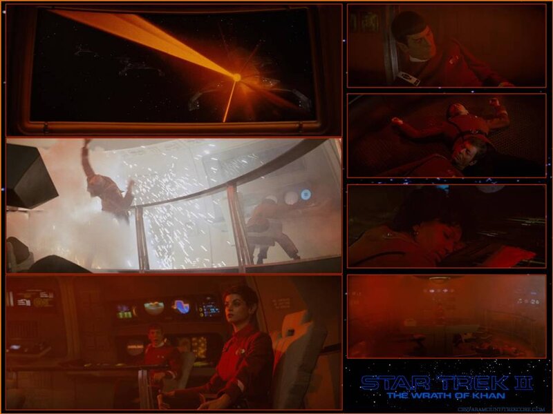 Crew Members on a Starship — Red