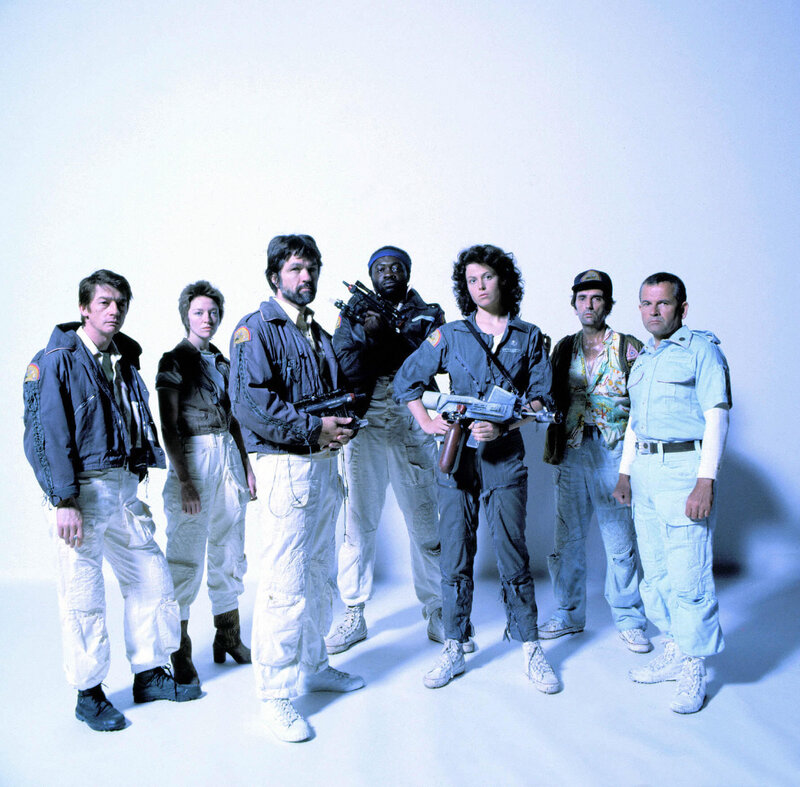 Crew Members with Weapons