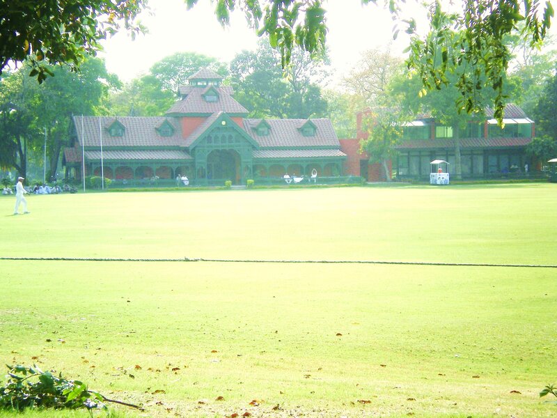 cricket match at a club