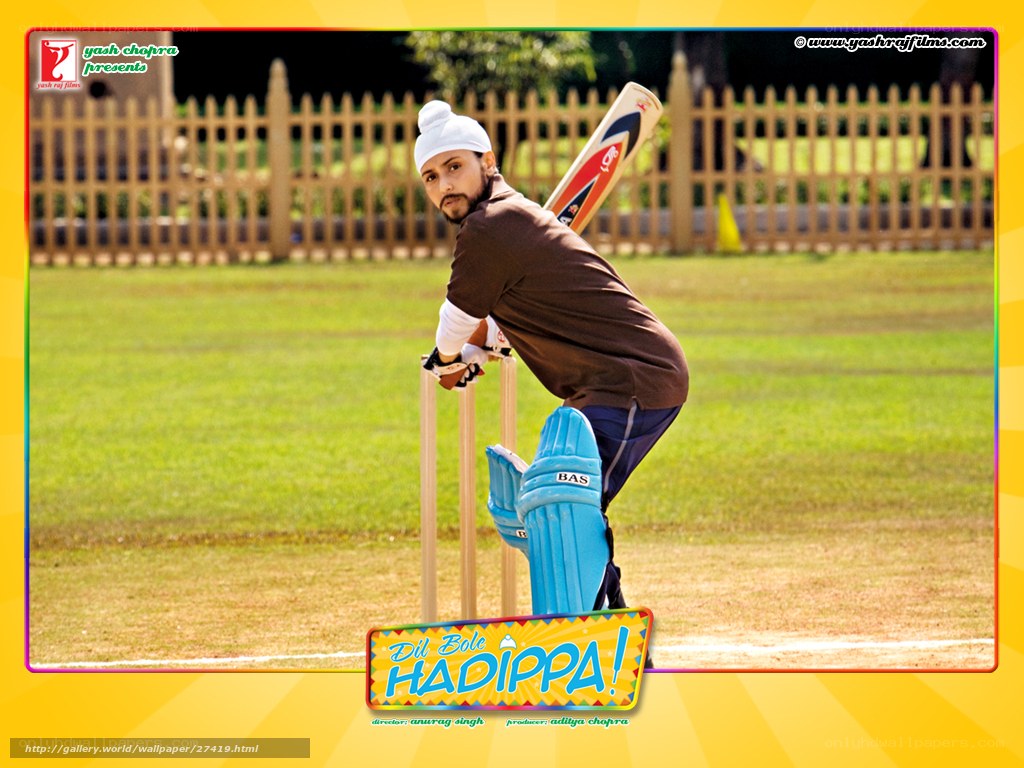 Cricket player in action