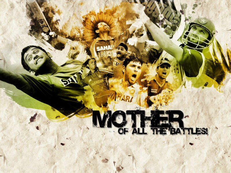 Cricket Players Collage