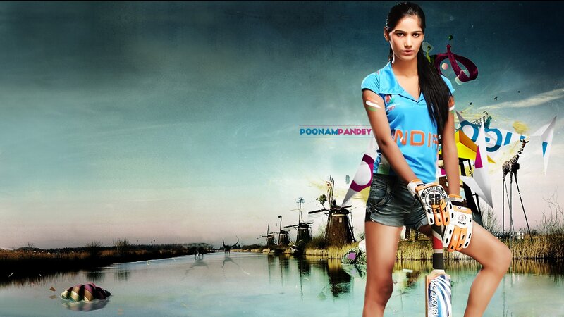 cricketer in dutch landscape