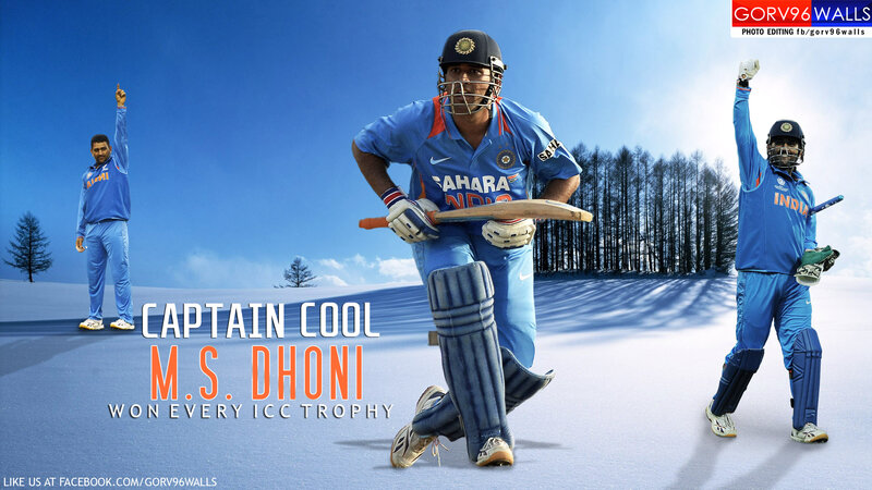 Cricketer in Snow
